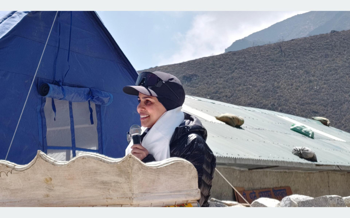 Qatari princess expresses concern over impact of climate change in Himalayan region