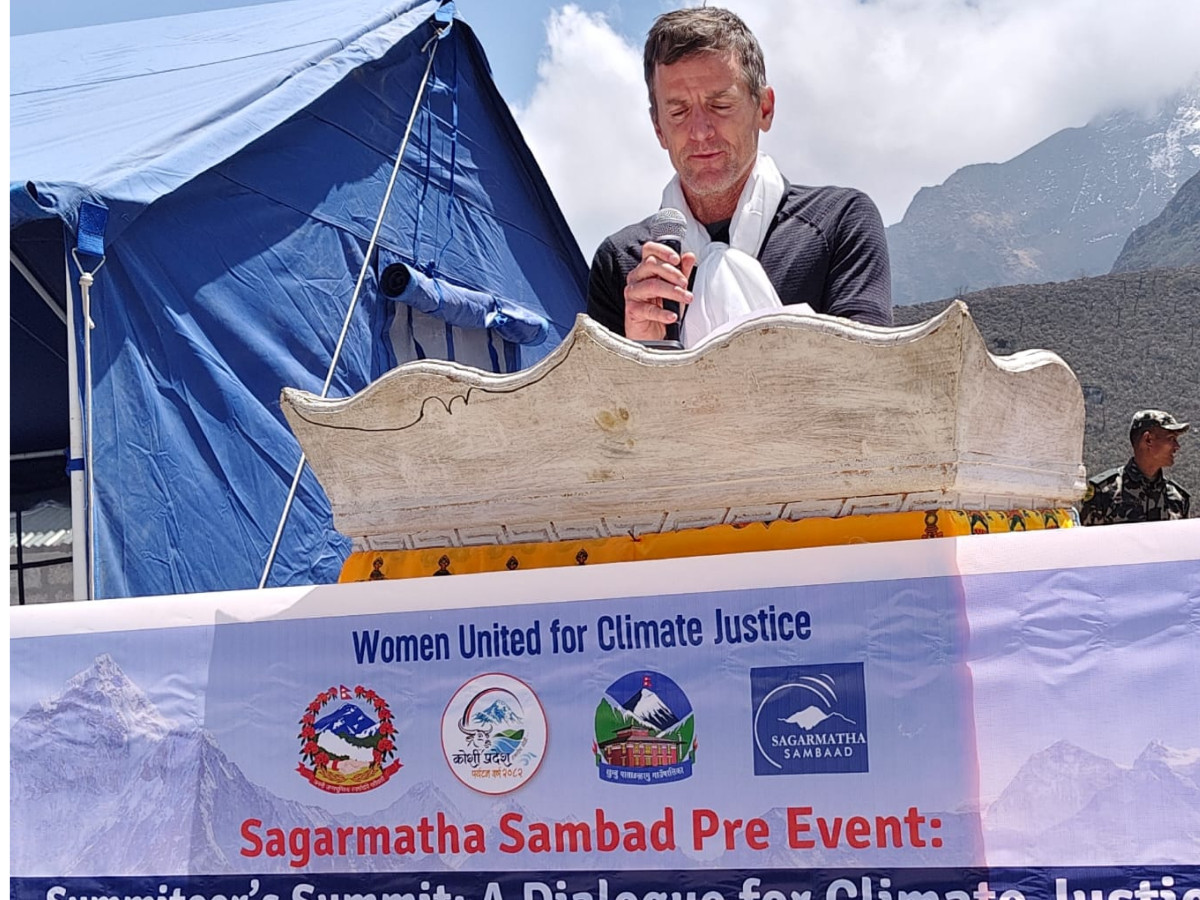 “We need to protect the mountains for the future generation”: Climate Expert Charles Bedford