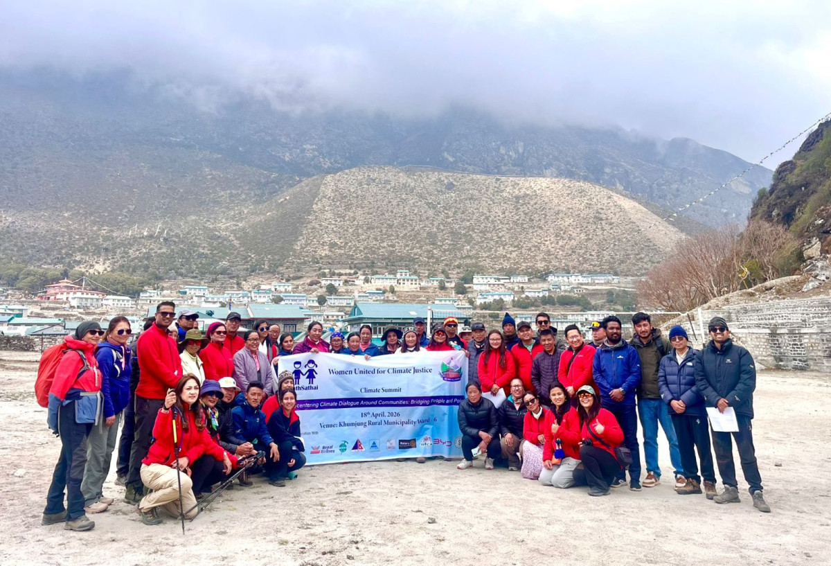 Climate crisis risking the life in high Himalayas,  local women in Khumjung village feels the change