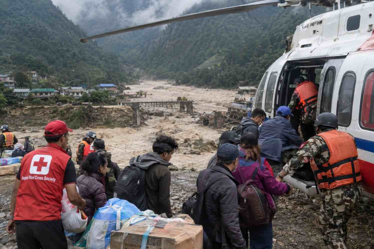 Budhi Gandaki Flood: More Than 1,000 People Rescued in Four Days